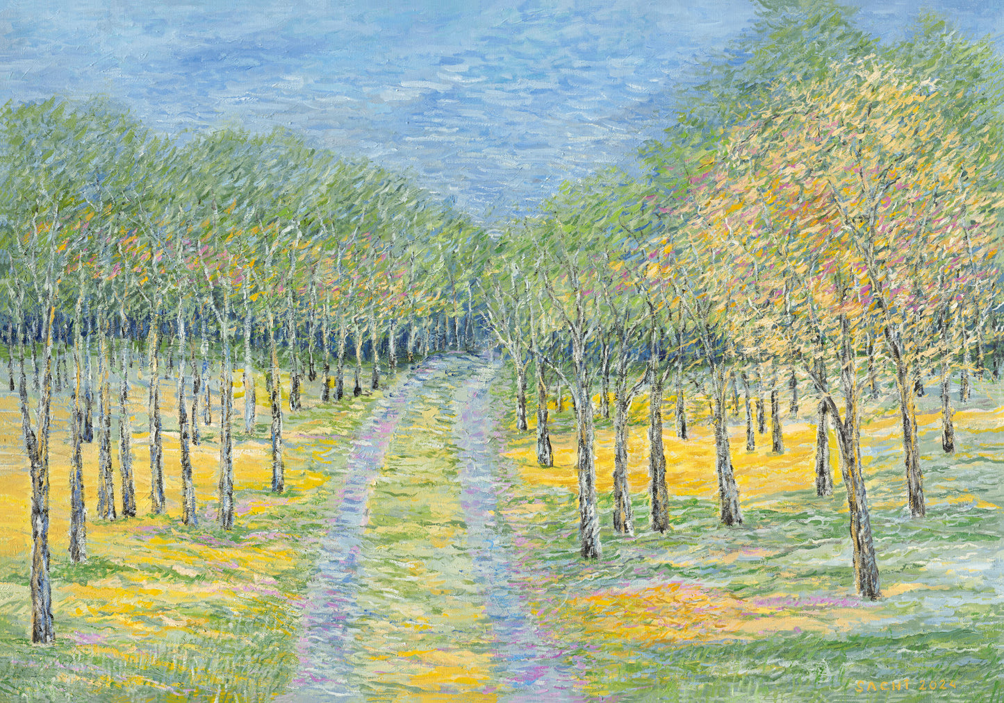 Tree-Lined Lane